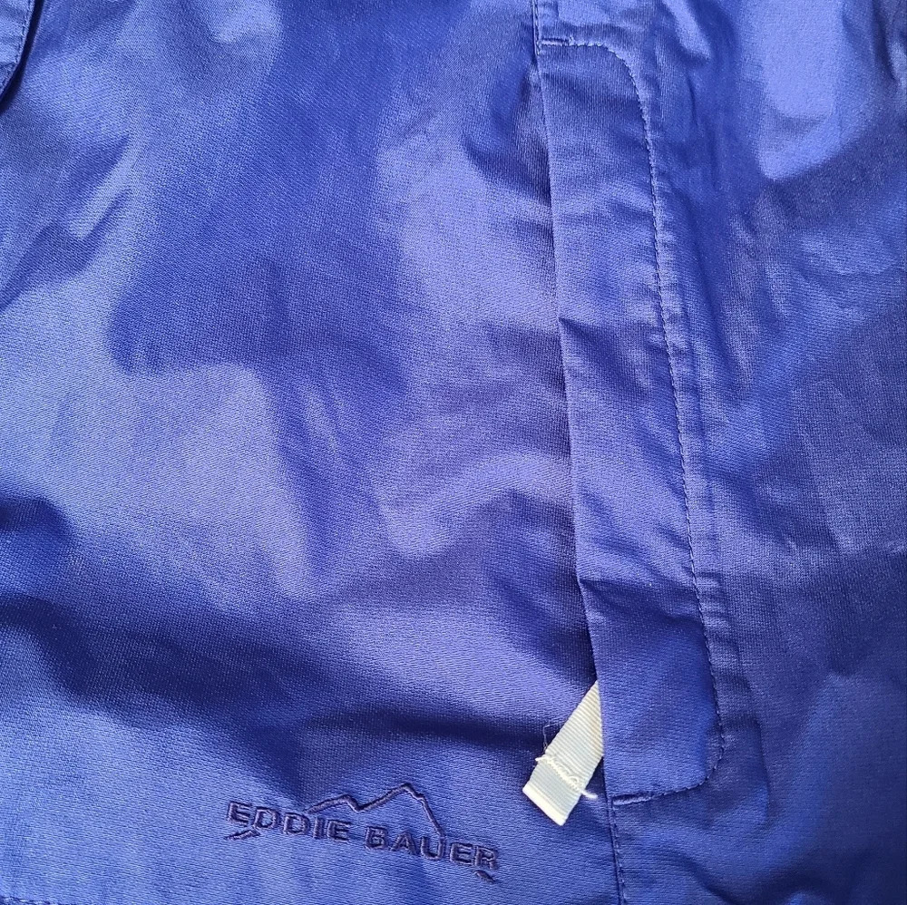 NWOT Eddie Bauer Women's Blue jacket weather edge waterproof sz.XL - Picture 7 of 15